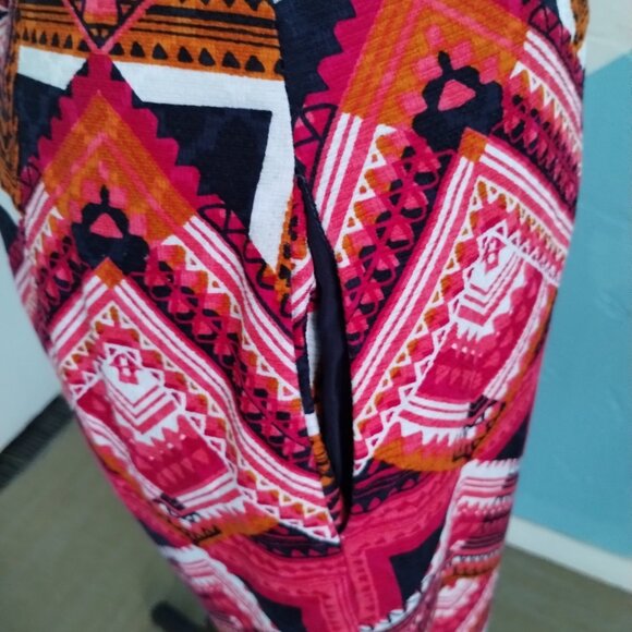 Merona Colorful Print Pencil Shirt - Picture 4 of 7